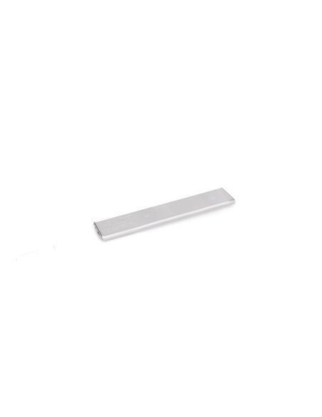 Emuca Lampada LED ricaricabile con USB Kaus con sensore di movimento, L240mm, Tecnoplastica e Alluminio, Anodizzato opaco