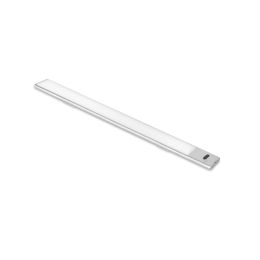 Emuca Lampada LED ricaricabile con USB Kaus con sensore di prossimità, L400mm, Tecnoplastica e Alluminio, Anodizzato opaco
