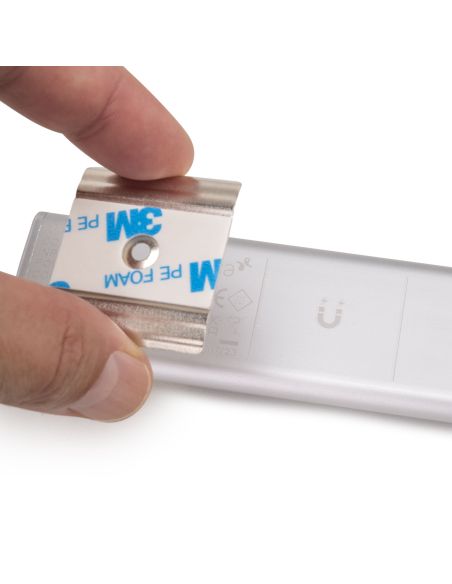 Emuca Lampada LED ricaricabile con USB Kaus con sensore di prossimità, L400mm, Tecnoplastica e Alluminio, Anodizzato opaco
