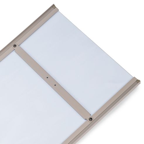 Emuca Specchio estraibile per interno dell'armadio, Acciaio e Tecnoplastica e Vetro, Verniciato grigio pietra