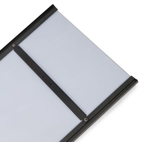 Emuca Specchio estraibile per interno dell'armadio, Acciaio e Tecnoplastica e Vetro, Nero Verniciato nero testurizzato