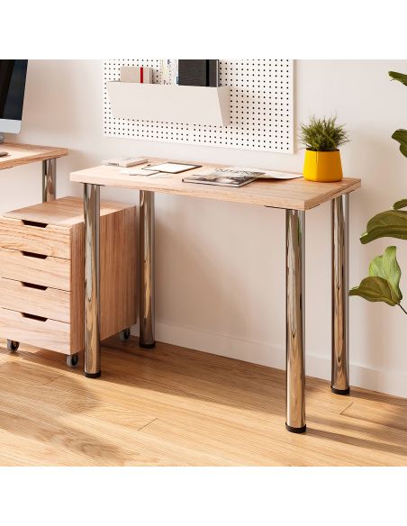 Emuca Piano da tavolo, 900x500 mm, spessore 30 mm, Legno, Finitura rovere
