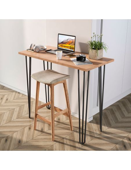 Emuca Piano da tavolo, 900x500 mm, spessore 30 mm, Legno, Finitura rovere