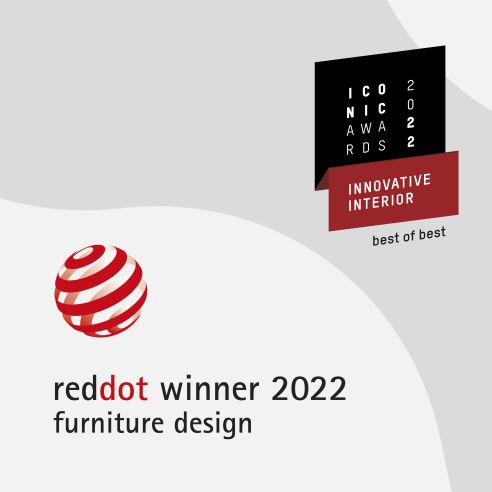 Emuca Lotto per la realizzazione di 2 composizioni Zero con ferramenta e profili per il montaggio a pavimento e a parete