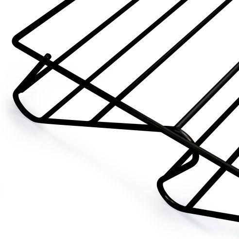 Emuca Kit di porta scarpe in metallo e telaio scorrevole a chiusura ammortizzata per armadio, regolabile, modulo 600 mm, Nero