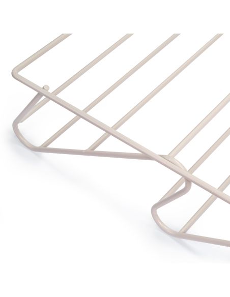 Emuca Kit di porta scarpe in metallo e telaio con guide a chiusura ammortizzata per armadio, regolabile, modulo 800 mm, Grigio