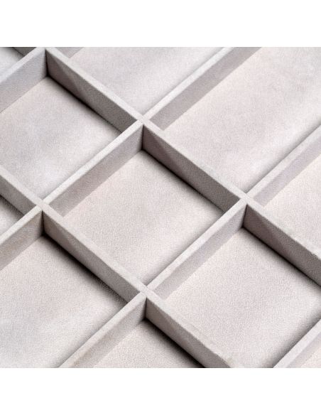 Emuca Kit di cassetto organizzatore e telaio a scorrimento con chiusura ammortizzata per armadio, regolabile, modulo 600 mm