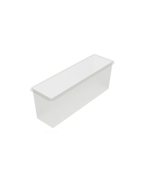 Emuca Vassoio ausiliario per armadi e cabine armadio Quartz, Tecnoplastica