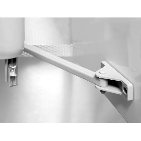 Emuca contenitore per la raccolta differenziata da montare sul fondo ed estraibile automaticamente in un mobile da cucina 1x16lt