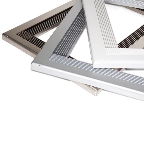 Emuca Cornice per microonde, 600, Plastica bianca, Tecnoplastica