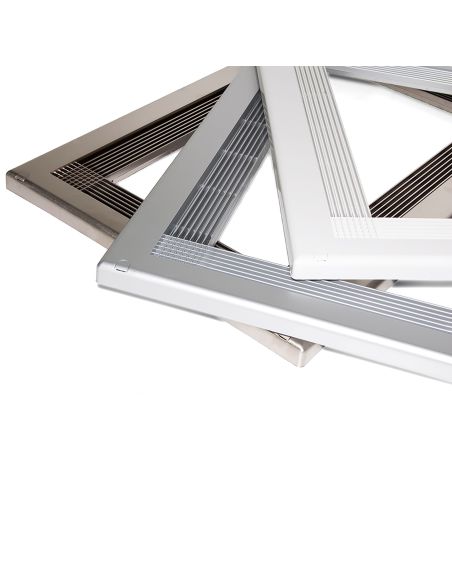 Emuca Cornice per microonde, 600, Nichel satinado, Tecnoplastica