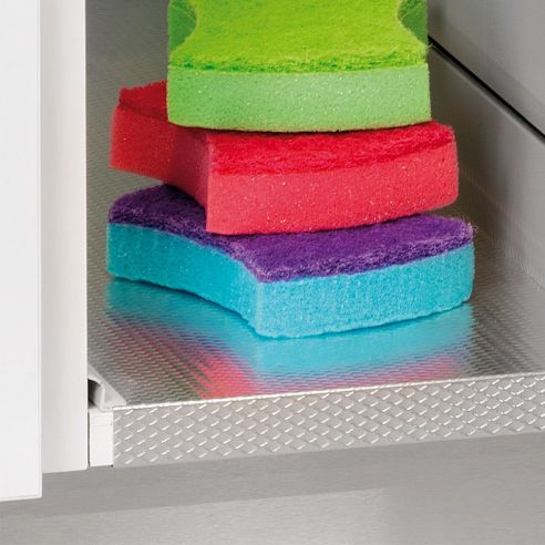 Emuca Fondi sotto lavello 16mm, 800, Alluminio naturale, Alluminio