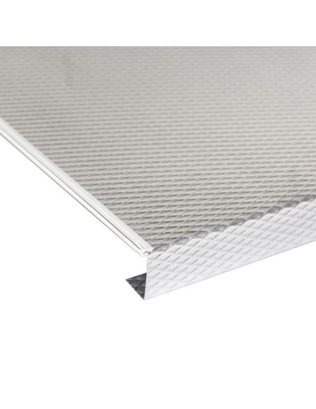 Emuca Fondi sotto lavello 16mm, 900, Alluminio naturale, Alluminio