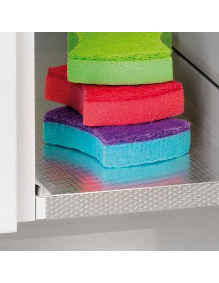 Emuca Fondi sotto lavello 16mm, 900, Alluminio naturale, Alluminio