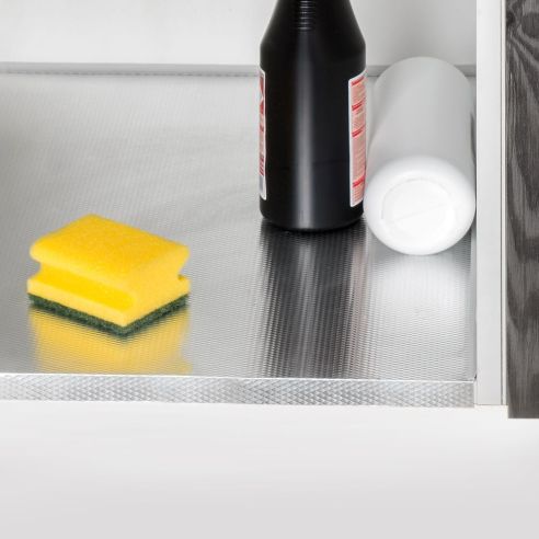 Emuca Fondi sotto lavello 16mm, 1.000, Alluminio naturale, Alluminio