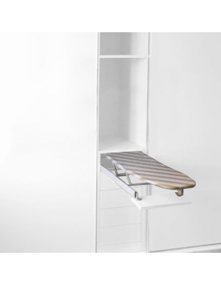 Emuca Tessuto di ricambio per asse da stiro pieghevole ed estraibile Iron, Fibra