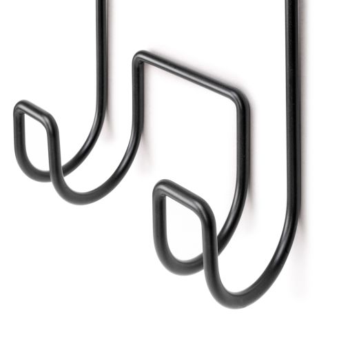 Emuca Supporto per ferro e asse da stiro per lavanderia, Acciaio, Grigio antracite