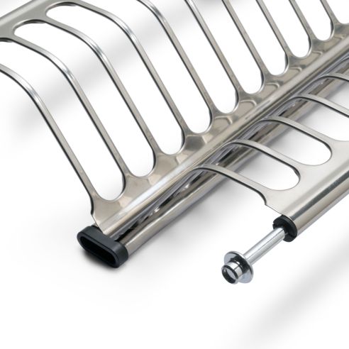 Emuca Scolapiatti acciaio inossidabile Drynox, modulo 900 mm, Acciaio inossidabile