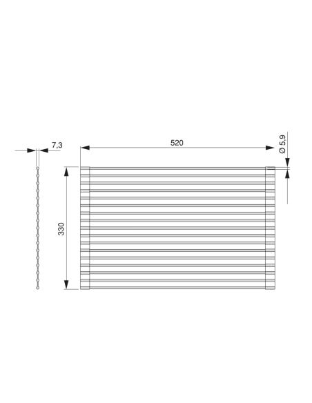 Emuca Scolapiatti in acciaio e silicone flessibile, Plastica grigia, Acciaio e Tecnoplastica
