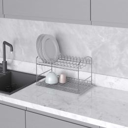 Emuca Scolapiatti da appoggioSuprastar, 435x270x275 mm, Acciaio, Cromato lucido 2