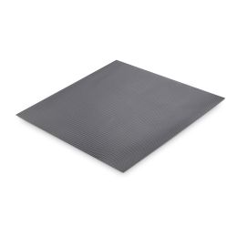 Emuca Tappeto antiscivolo per cassetti, Minirhomb, lunghezza 20m x 480mm, Tecnoplastica, Grigio antracite