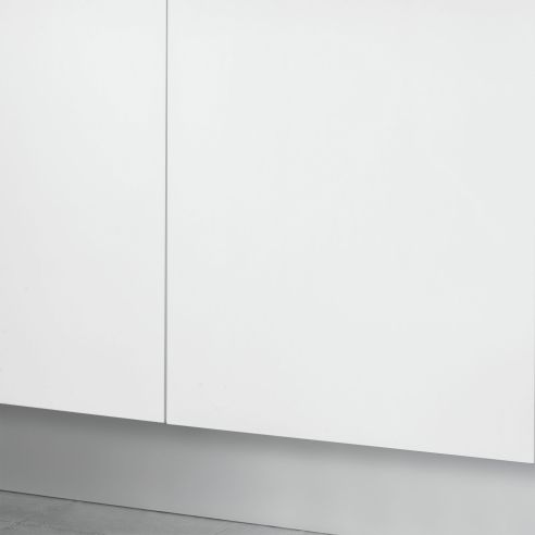 Emuca battiscopa da cucina Plasline con accessori per unione., 2,35 m, Anodizzato satinato, Tecnoplastica