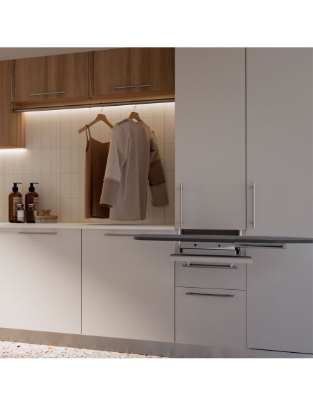 Emuca Maniglia per mobile Orlando, 320, Nichel satinado, Acciaio