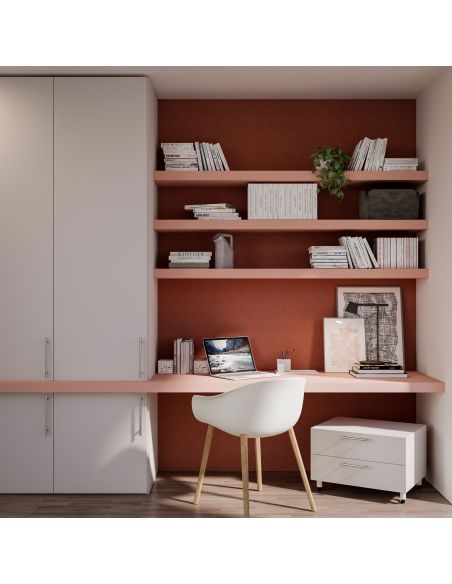 Emuca Maniglia per mobile Orlando, 448, Nichel satinado, Acciaio