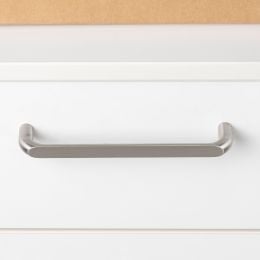 Emuca Lotto di 20 maniglie per mobili Zagreb, L236mm, interasse 224mm, Zama, Nichel satinato 2