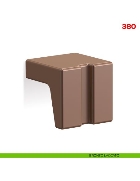 Pomello per mobile 380 Mital bronzo laccato