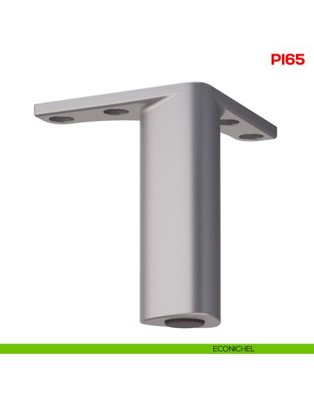 Piedino regolabile quadrato per mobile in zama PI 65 Mital eco nichel