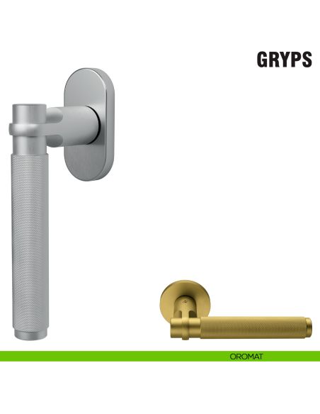 Maniglia per finestra martellina DK Gryps Colombo Design oromat