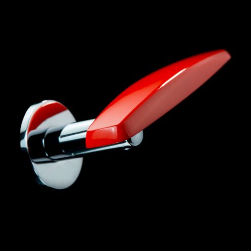 Maniglia per porta Seppia Frascio arancione lucido