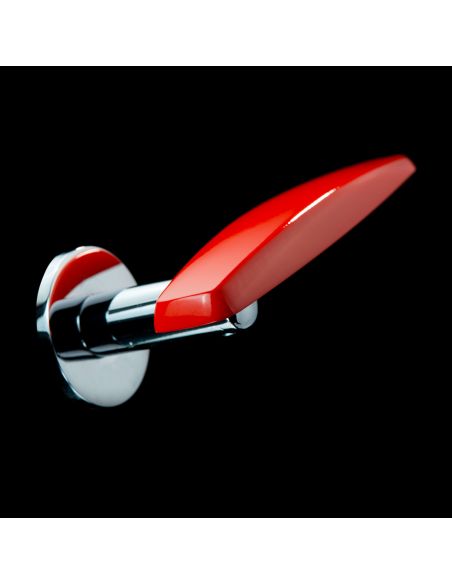 Maniglia per porta Seppia Frascio arancione lucido