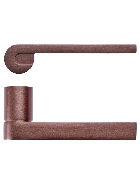 Maniglia per porta Tape Frascio con rosetta minimale