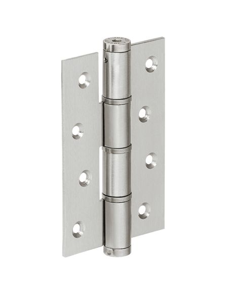 Cerniera a molla per porta interna Hafele SA 120 dimensione 120 mm alluminio anodizzato argento