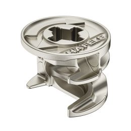 Giunto per mobile Hafele Minifix 15 per spessore legno 29 mm nichelato