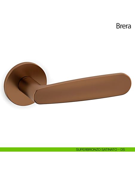 Maniglia per porta Brera Olivari superbronzo satinato