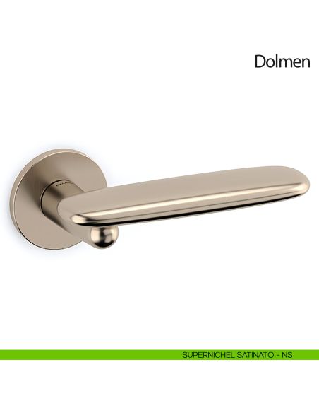 Maniglia per porta Dolmen Olivari supernichel satinato