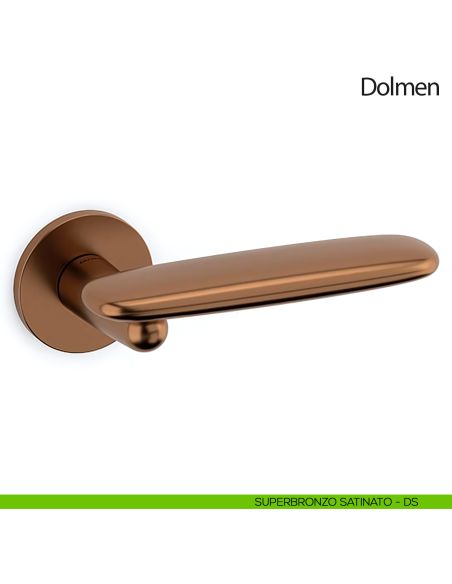 Maniglia per porta Dolmen Olivari superbronzo satinato