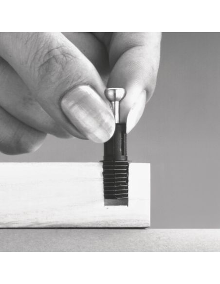 Perno ad aspansione per mobile Hafele Minifix C100 per foratura diametro 10 mm