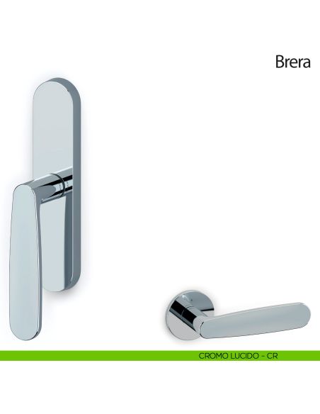 Maniglia per finestra cremonese Brera Olivari cromo