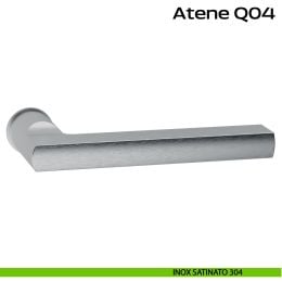 Maniglia in acciaio per porta Atene Minimal Q04 Reguitti Inox 2