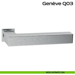 Maniglia in acciaio per porta Geneve Minimal Q03 Reguitti Inox 2