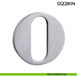 Bocchetta foro chiave Minimal Line 022 Reguitti Inox 2