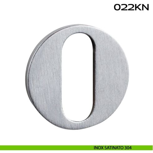 Bocchetta foro chiave Minimal Line 022 Reguitti Inox acciaio inox