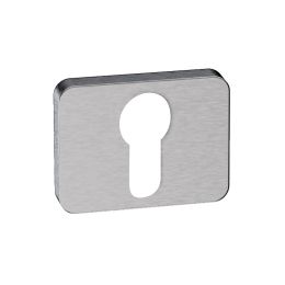 Bocchetta foro yale rettangolare Minimal Line 10R Reguitti Inox