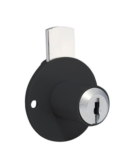Serratura per cassetto con cilindro KYR Securital diametro 16,5 mm lunghezza 21 mm KYR 4E C16