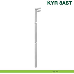 Asta per serratura cassettiera multipla KYR Securital 1000 mm acciaio zincato KYR 8AST 2