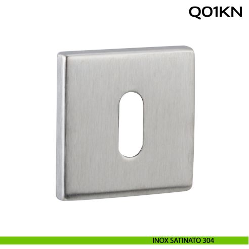 Bocchetta foro chiave quadrata Q01 Reguitti Inox acciaio inox